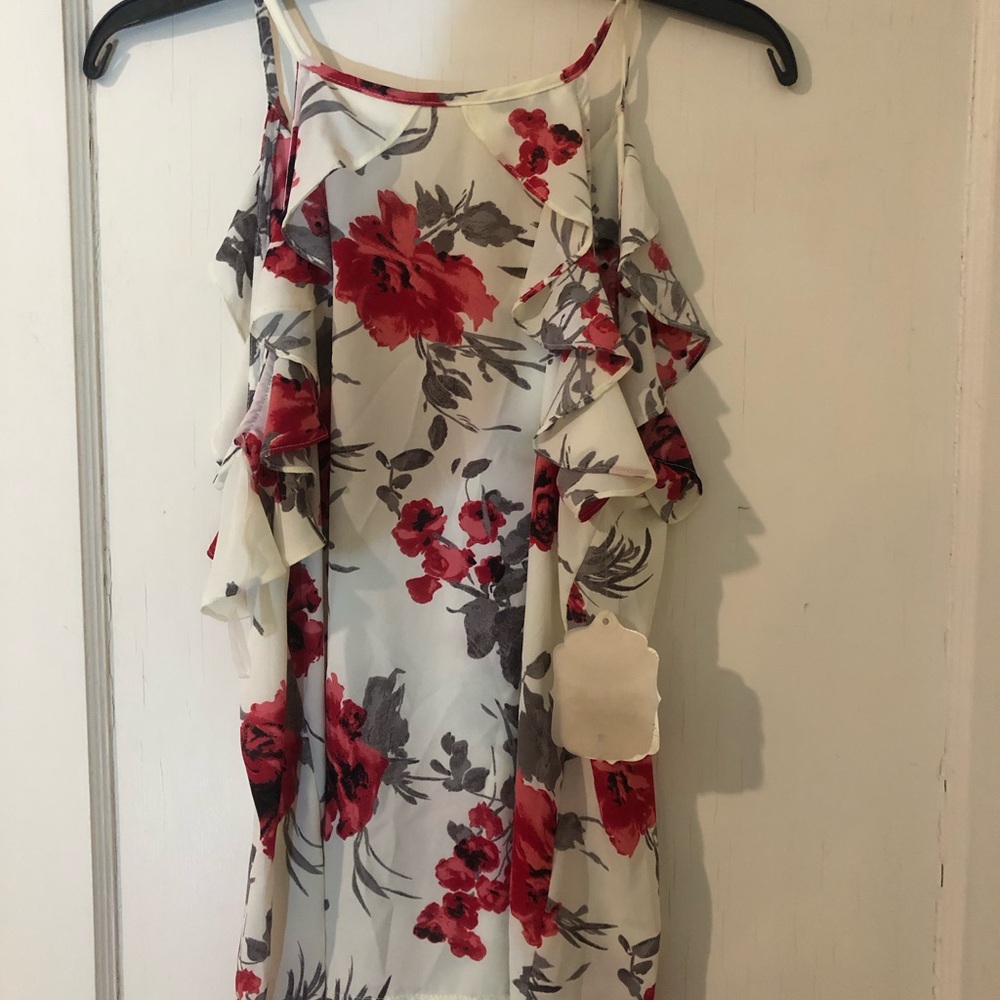 Flower tank top